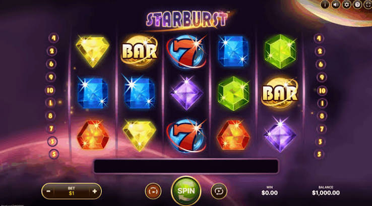 Starburst Slots Online En Glitrende Spiloplevelse
